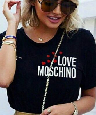 Дамска Тениска Moschino Heart