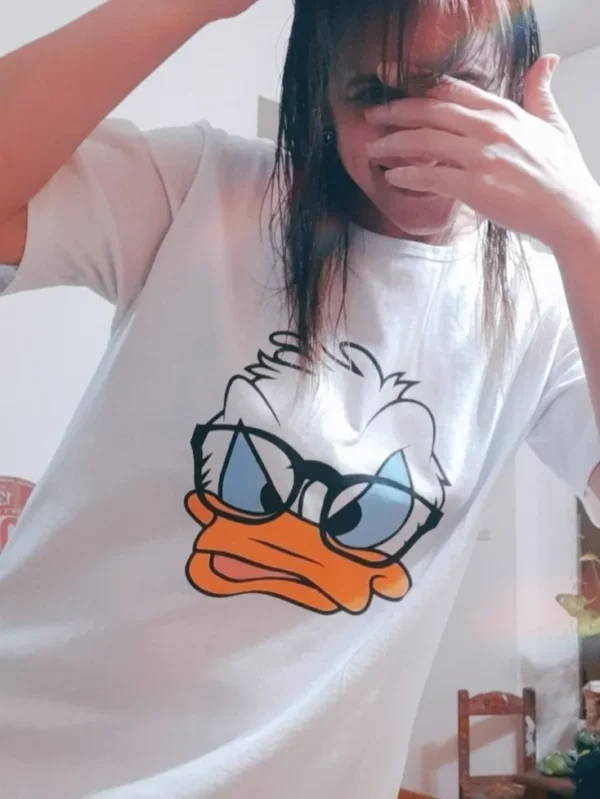 Дамска Тениска Daffy Watching Glasses DTG