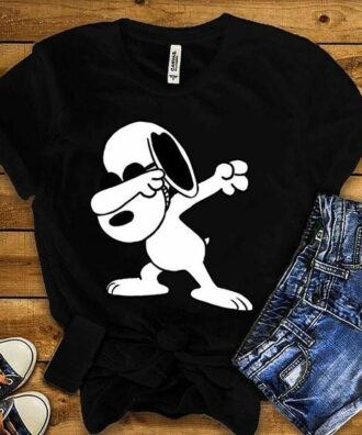 Дамска Тениска Snoopy Black 2021