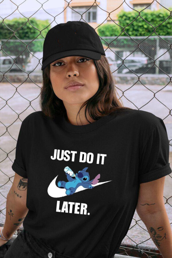 Дамска Тениска Just do it Stitch Dtg