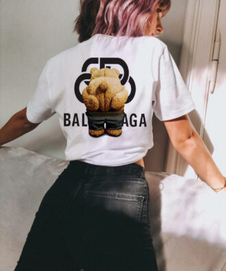 Дамска Тениска Balenciaga Bear Back