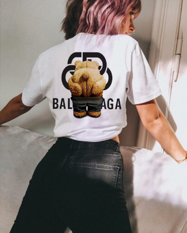 Дамска Тениска Balenciaga Bear Back