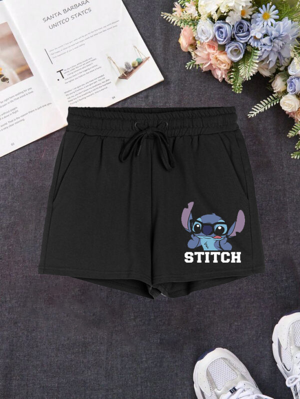 Дамски Къси панталони Glasses Stith  DTG - Image 2