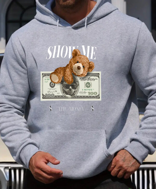 Мъжки Суитшърт Show Me The Money DTG - Image 3