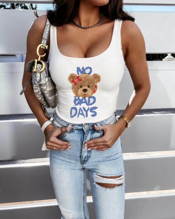 Дамски Потник No Bad Days Bear - Image 2