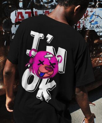 Мъжка Тениска I'm OK Bear DTG