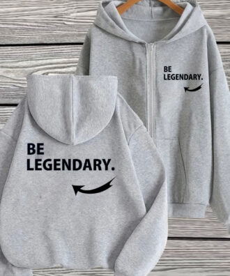 Дамски Суитшърт с цип Be Legendary