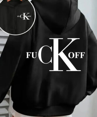 Дамски Суитшърт с цип FuCKoff