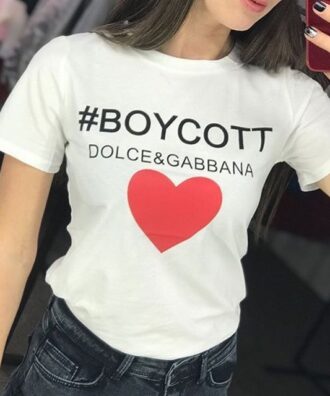 Дамска Тениска Boycott