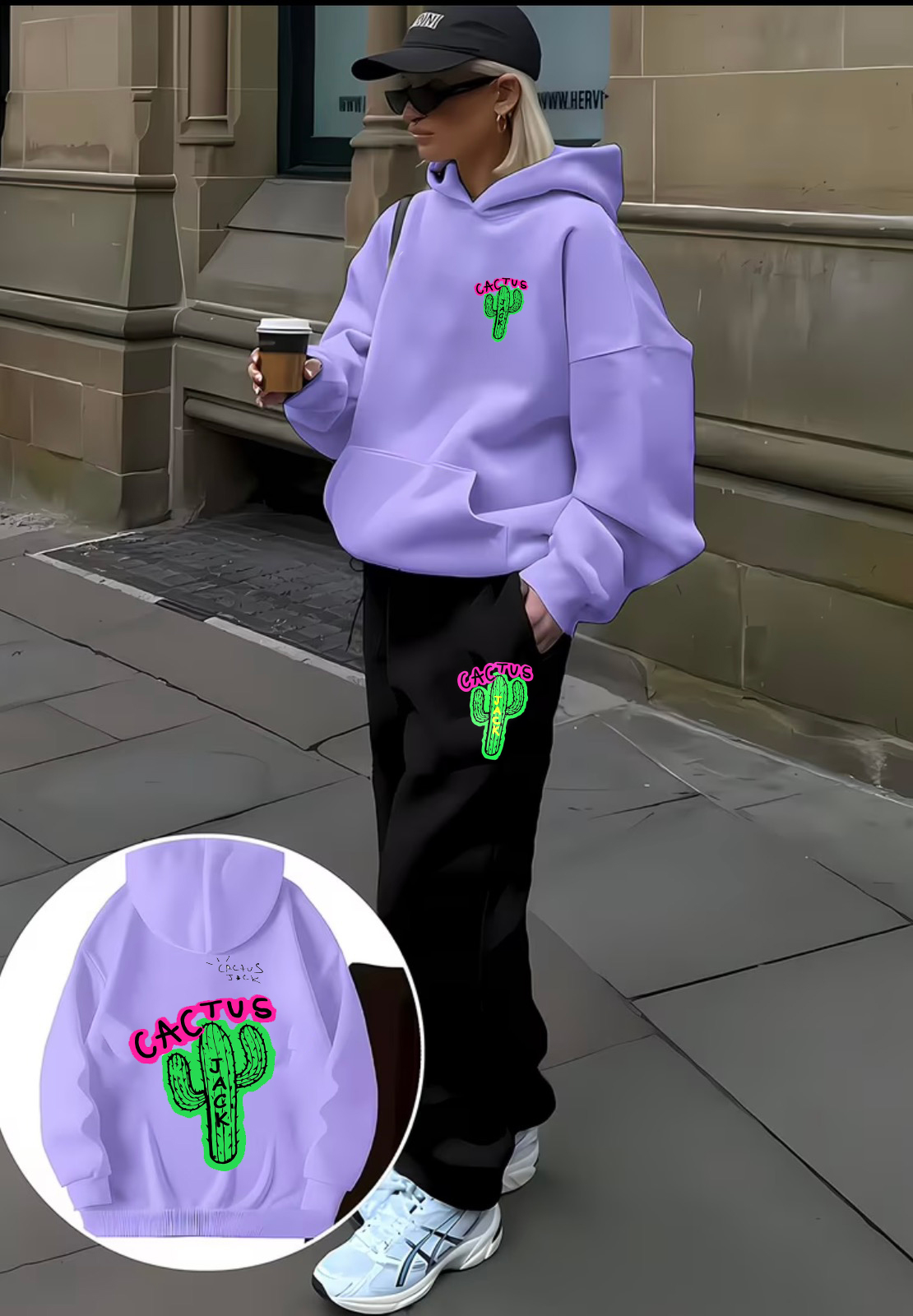 Дамски Спортен Комплект Cactus Jack dtg