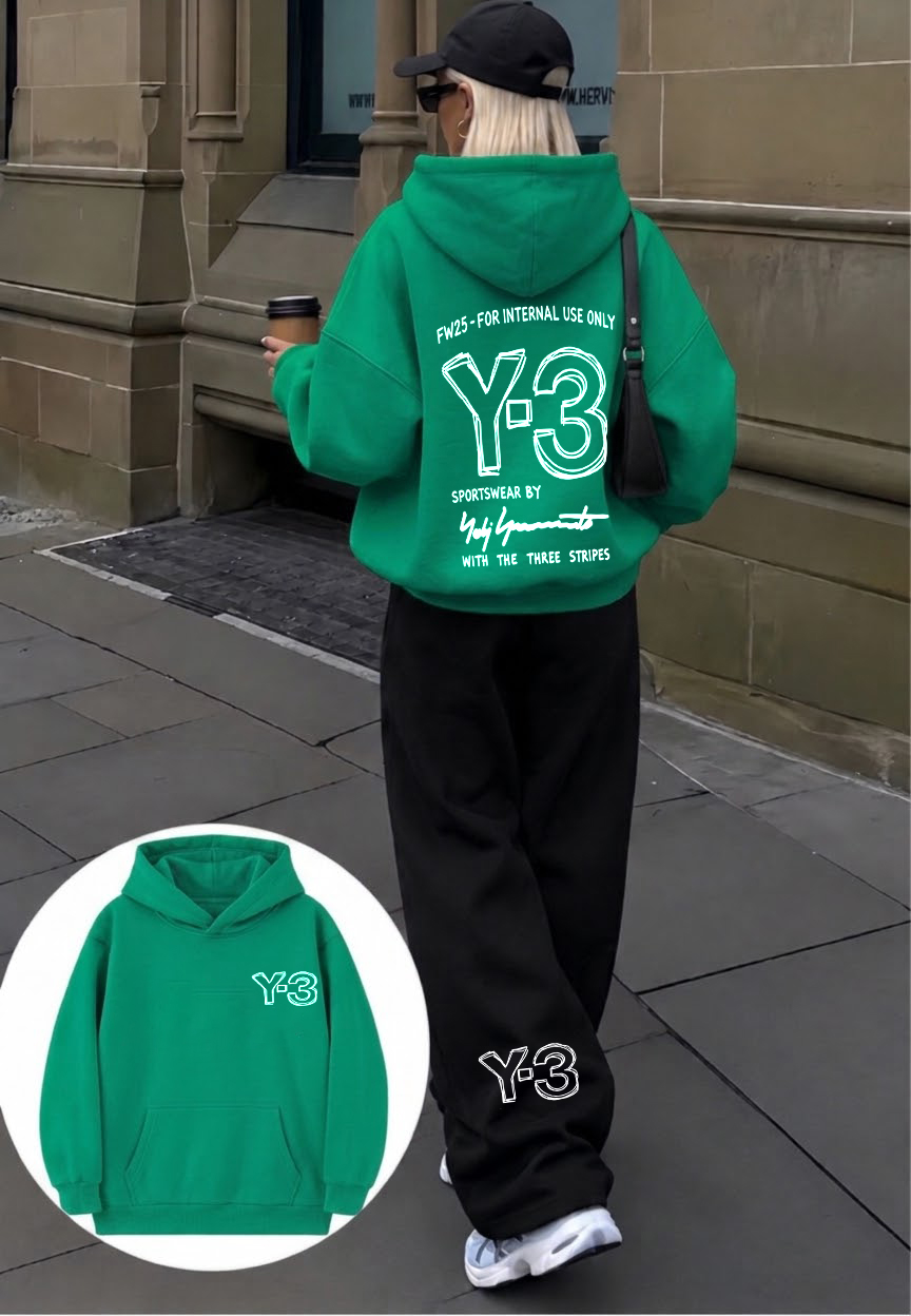 Дамски Спортен Комплект Y-3 - Image 3